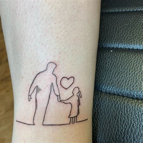 father daughter tattoo ideas